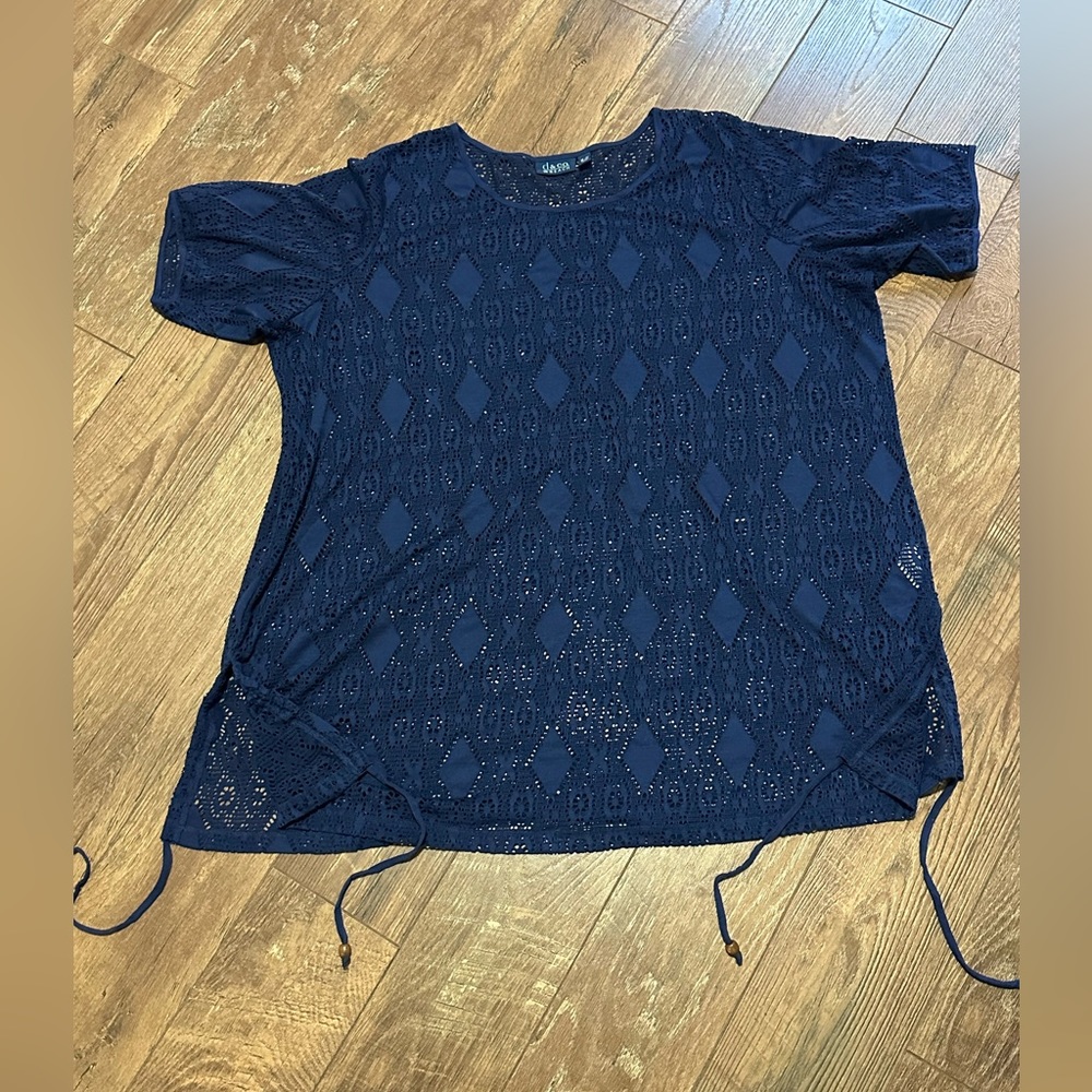NWOT - D&Co Beach Swim Suit Coverup Size 3x